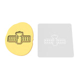 Satellite Cookie Cutter | Stamp | Stencil #1