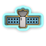 Satellite Cookie Cutter | Stamp | Stencil #1