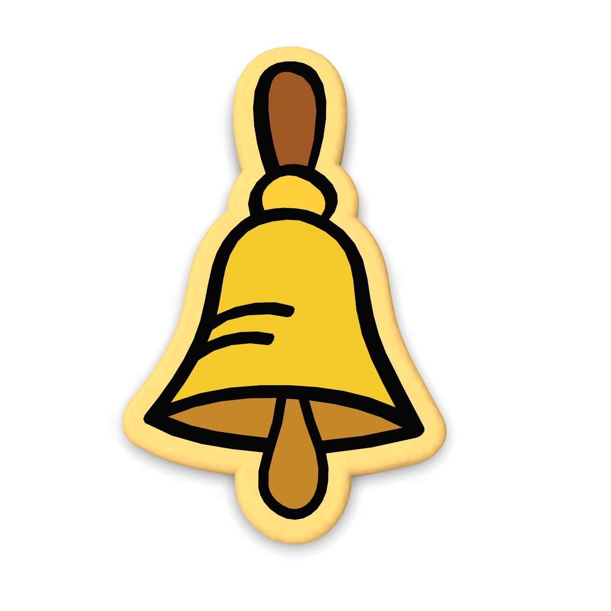 School Bell Cookie Cutter | Stamp | Stencil #1