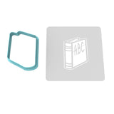 School Book Cookie Cutter | Stamp | Stencil #1