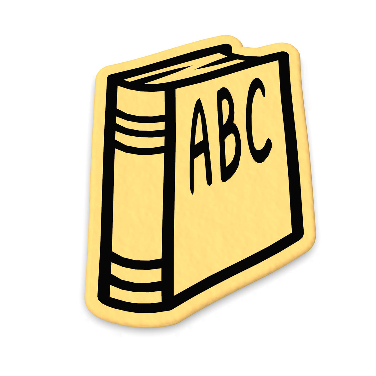 School Book Cookie Cutter | Stamp | Stencil #1