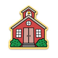 School House Cookie Cutter | Stamp | Stencil #1