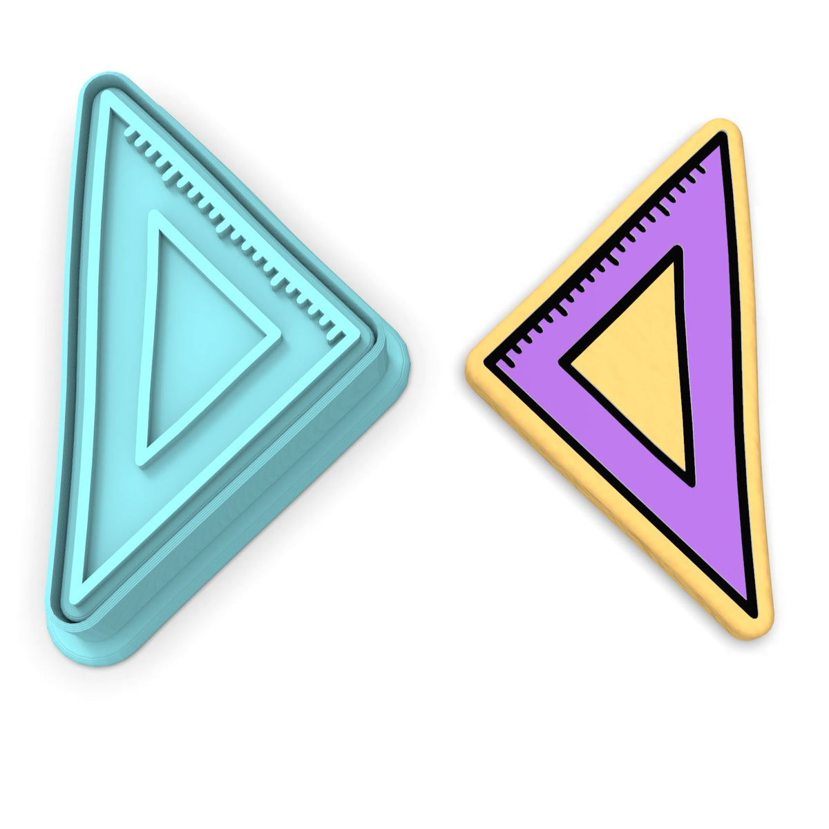 School Square Cookie Cutter | Stamp | Stencil #1