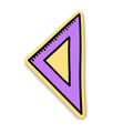 School Square Cookie Cutter | Stamp | Stencil #1