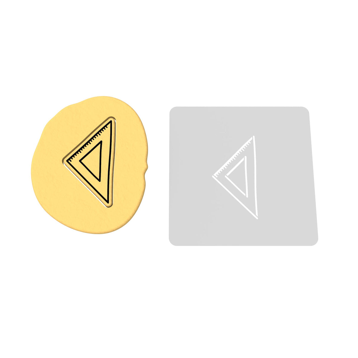 School Square Cookie Cutter | Stamp | Stencil #1