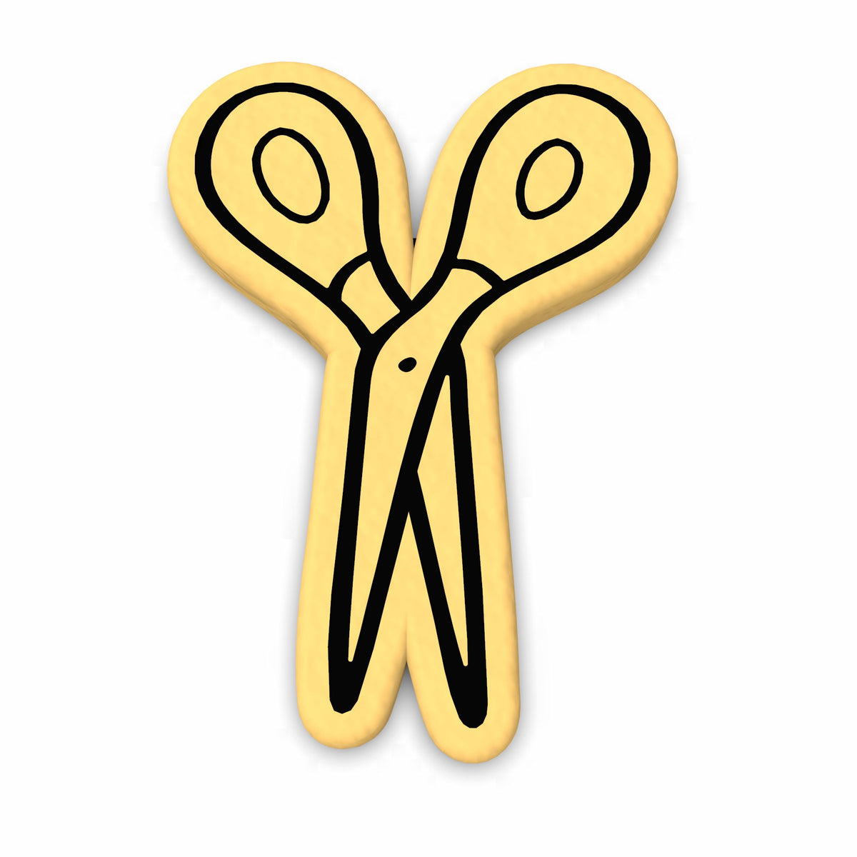 Scissors Cookie Cutter | Stamp | Stencil #1