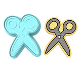 Scissors Cookie Cutter | Stamp | Stencil #2