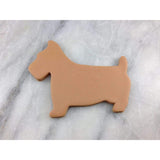 Scottish Terrier Cookie Cutter Outline #1 Dogs & Cats Cookie Cutter Lady 