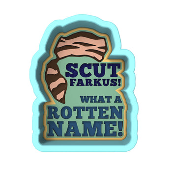 Scut Farkus Cookie Cutter | Stamp | Stencil #1