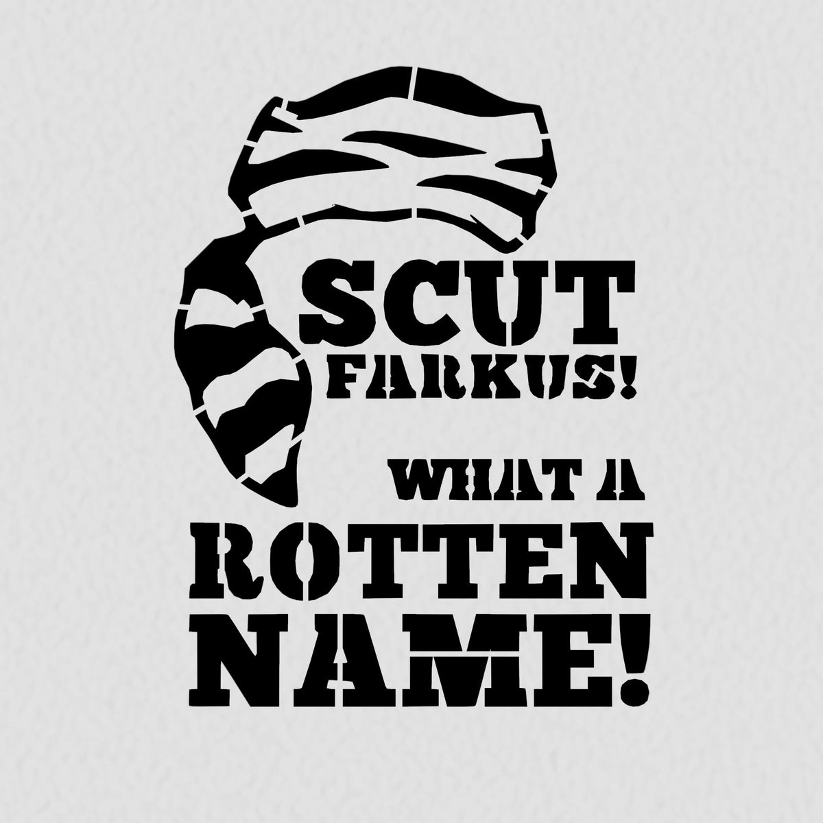 Scut Farkus Cookie Cutter | Stamp | Stencil #1