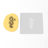 Sea Horse Cookie Cutter | Stamp | Stencil #1
