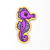 Sea Horse Cookie Cutter | Stamp | Stencil #1