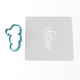 Sea Horse Cookie Cutter | Stamp | Stencil #1