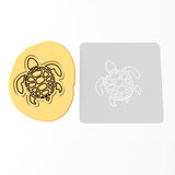 Sea Turtle Cookie Cutter | Stamp | Stencil #1