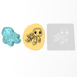 Sea Turtle Cookie Cutter | Stamp | Stencil #2