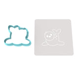 Seal Cookie Cutter | Stamp | Stencil #1