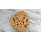 Seal Face Cookie Cutter  Stamp & Outline #1