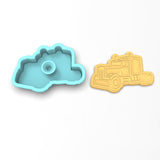 Semi Truck Cookie Cutter | Stamp | Stencil #2