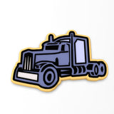 Semi Truck Cookie Cutter | Stamp | Stencil #2