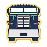 Semi Truck Cookie Cutter | Stamp | Stencil #3
