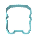 Semi Truck Cookie Cutter | Stamp | Stencil #3
