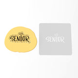 Senior 2020 Cookie Cutter | Stamp | Stencil #1