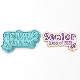 Senior 2020 Cookie Cutter | Stamp | Stencil #1
