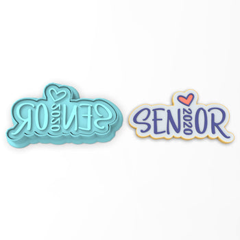 Senior 2020 Cookie Cutter | Stamp | Stencil #1