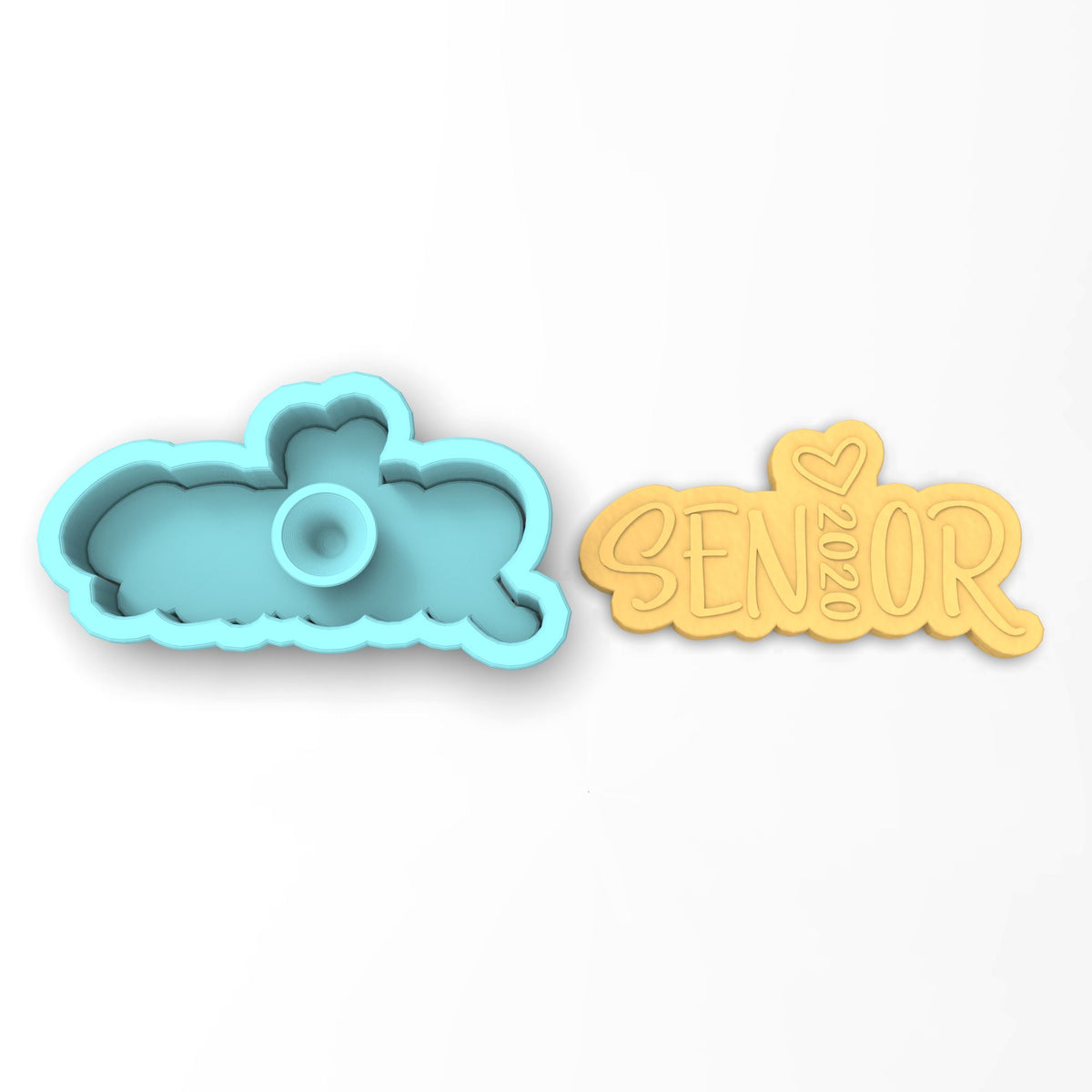 Senior 2020 Cookie Cutter | Stamp | Stencil #1