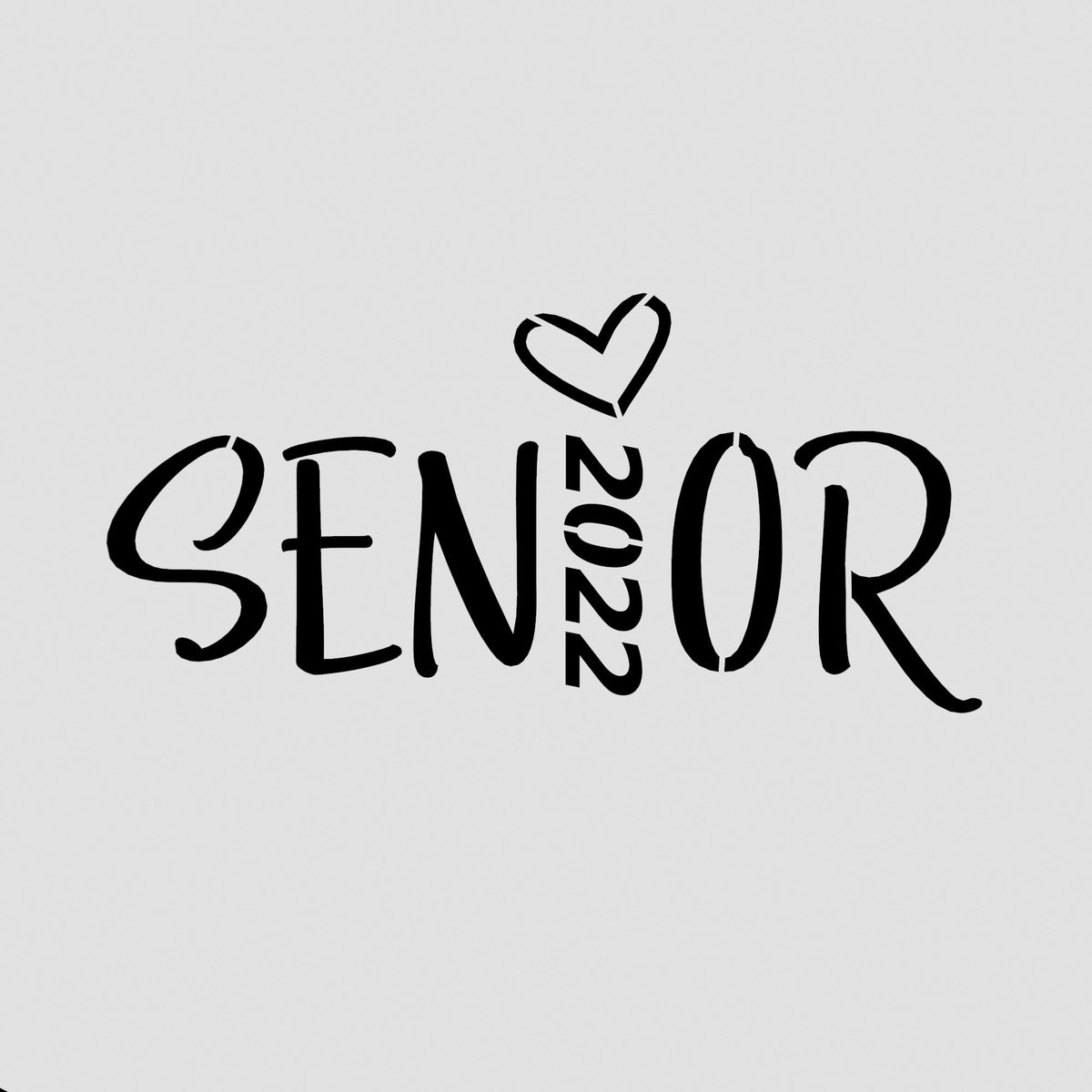 Senior 2022 Cookie Cutter | Stamp | Stencil