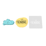 Senior 2022 Cookie Cutter | Stamp | Stencil