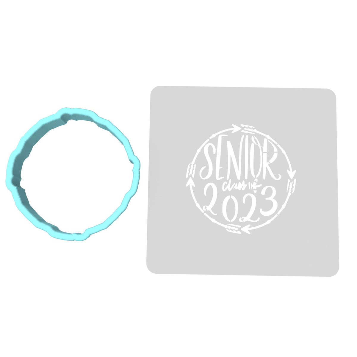 Senior Class of 2023 Cookie Cutter | Stamp | Stencil #A Wedding / Baby / V Day Cookie Cutter Lady 