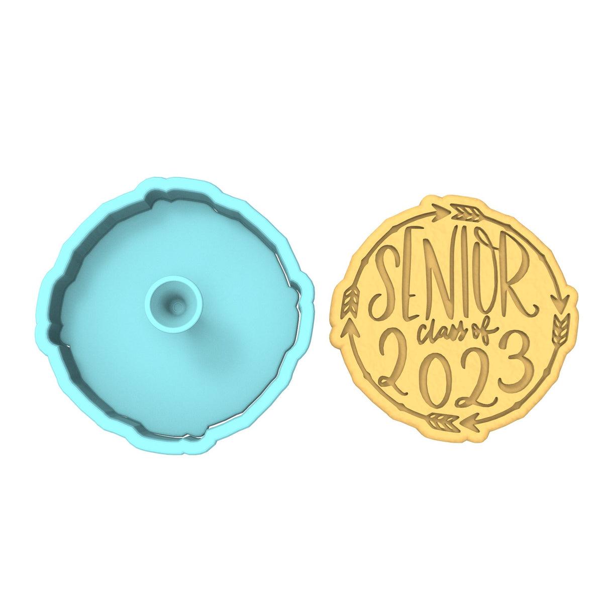 Senior Class of 2023 Cookie Cutter | Stamp | Stencil #A Wedding / Baby / V Day Cookie Cutter Lady 