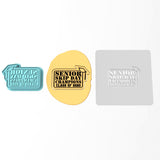 Senior Skip Day Champions Cookie Cutter | Stamp | Stencil #1
