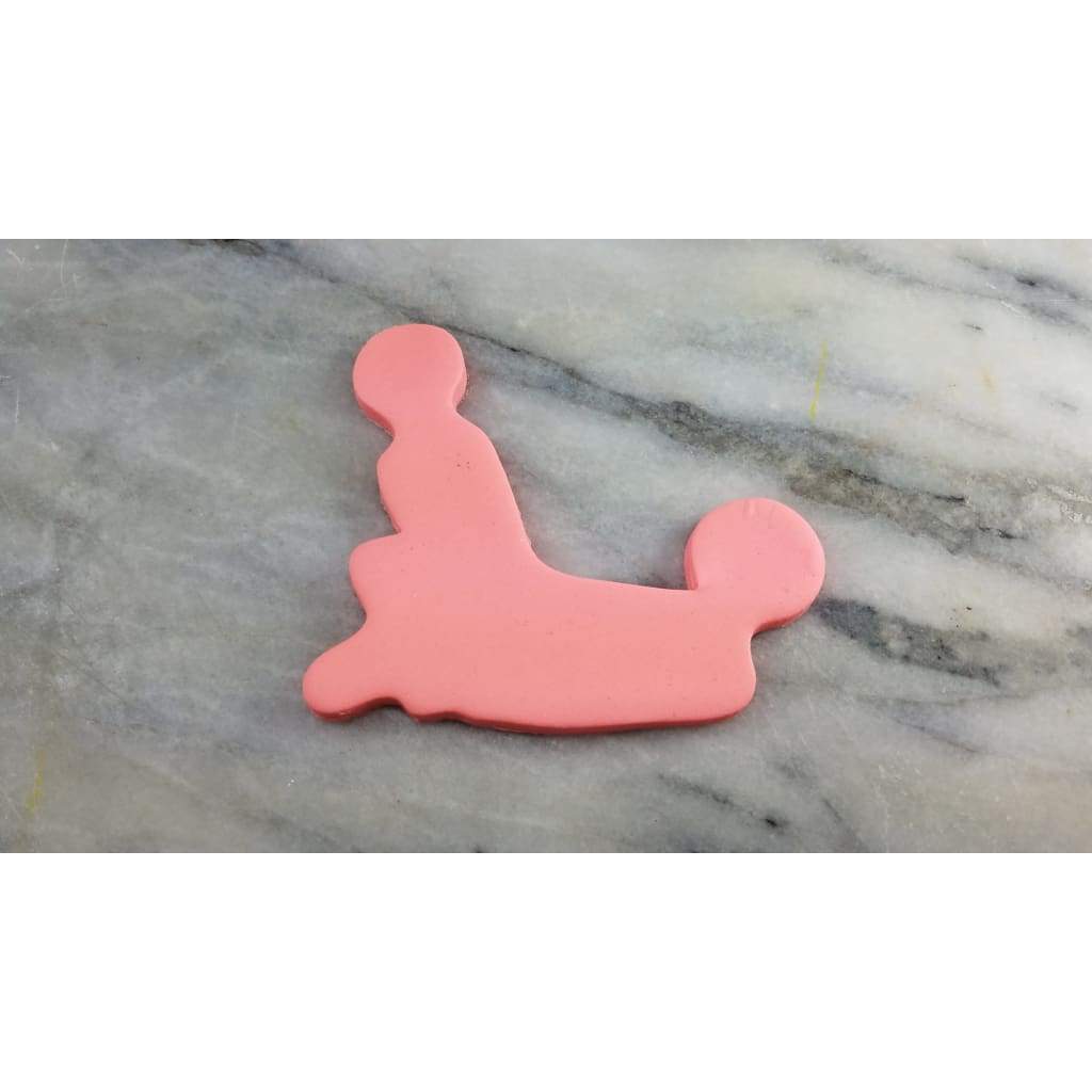 Sex Position Reverse Cowgirl Cookie Cutter Outline #4