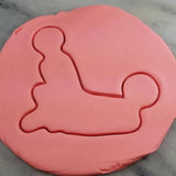 Sex Position Reverse Cowgirl Cookie Cutter Outline #4 - Bachelorette & Bachelor