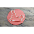 Sex Position Reverse Cowgirl Cookie Cutter Outline #4 - Bachelorette & Bachelor