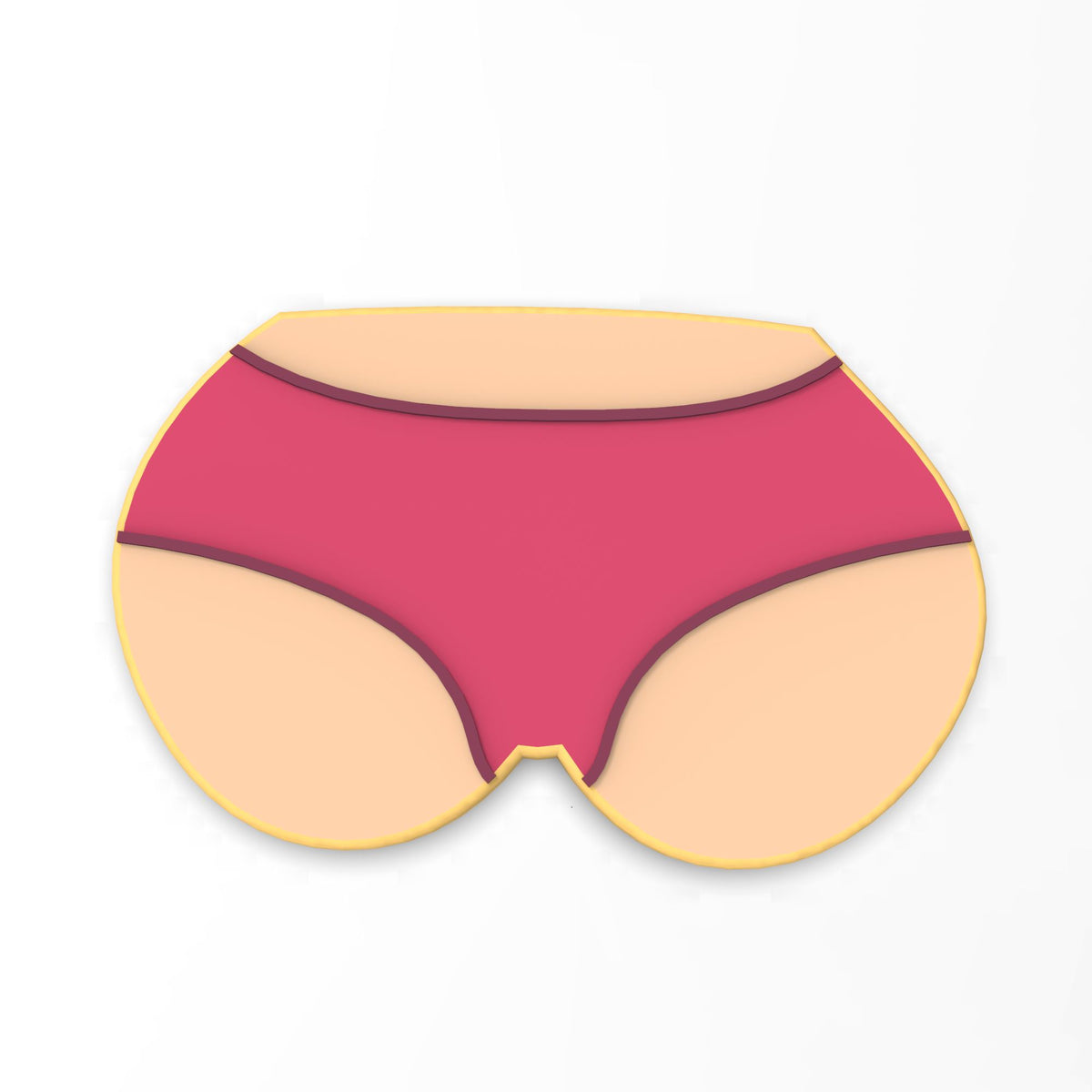 Sexy Underwear Cookie Cutter | Stamp | Stencil #1