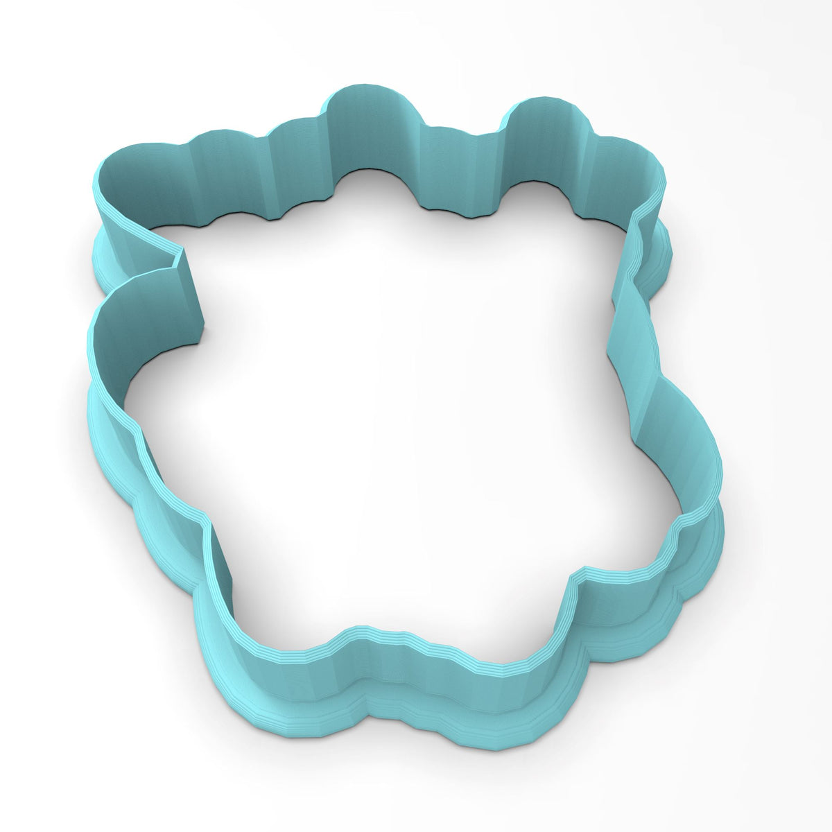 Shake Your Bunny Tail Cookie Cutter | Stamp | Stencil #1