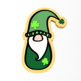 Shamrock Clover Gnome Cookie Cutter | Stamp | Stencil #1