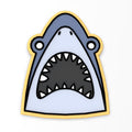 Shark Breach Cookie Cutter | Stamp | Stencil #1