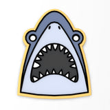 Shark Breach Cookie Cutter | Stamp | Stencil #1