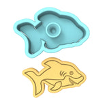 Shark Cookie Cutter | Stamp | Stencil #2