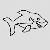 Shark Cookie Cutter | Stamp | Stencil #2