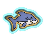 Shark Cookie Cutter | Stamp | Stencil #2