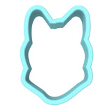 Shiba Inu Cookie Cutter | Stamp | Stencil #1 Animals & Dinosaurs Cookie Cutter Lady MINI - 2 Inches (5cm) Cookie Cutter ONLY (Outline) 