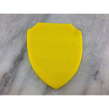 Shield Cookie Cutter Outline #1 - Fondant & Plaques