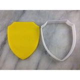 Shield Cookie Cutter Outline #1 - Fondant & Plaques