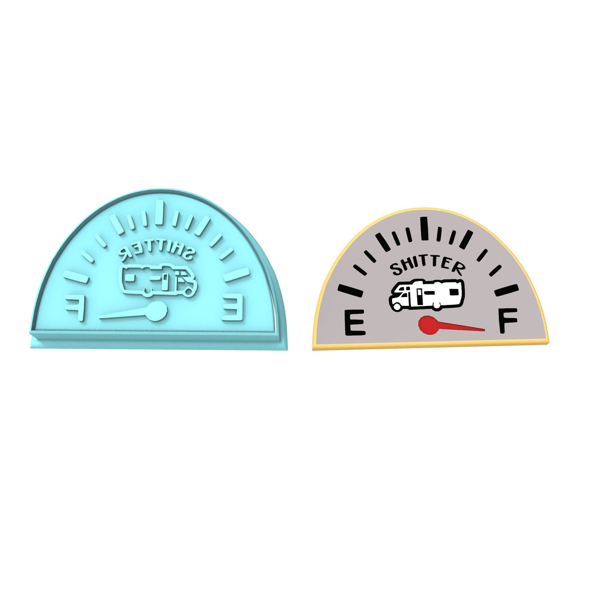 Shitter Full Cookie Cutter | Stamp | Stencil #1