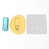 Shotgun Shell Cookie Cutter | Stamp | Stencil #1